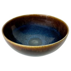 Stig Lindberg Stoneware Bowl Gustavsberg Sweden 1961