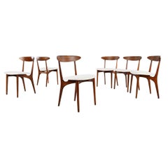 Kurt Østervig, set of 6 Chairs in Teak, Model 27 for Brande Møbelindustri