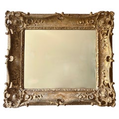 Louis XV Style Hand-Carved Giltwood Mirror