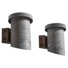 Dahls Maskinfabrik, Wall Lights, Steel, Metal, Denmark, c. 1980s