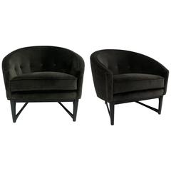 Pair of Lounge Chairs by Lawrence Peabody for Richardson Nemschoff