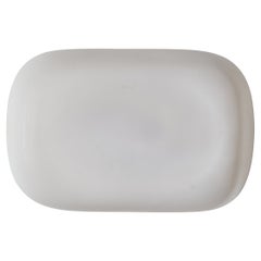 Italienischer Designer, Einbaubeleuchtung, Glas, Metall, Italien, 1960er Jahre.