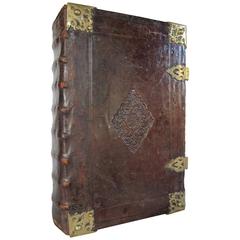 Large Attractive Copper Mounted Bible by Van Ravesteyn