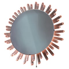 Sonnenspiegellampe Rosa 1970er Jahre
