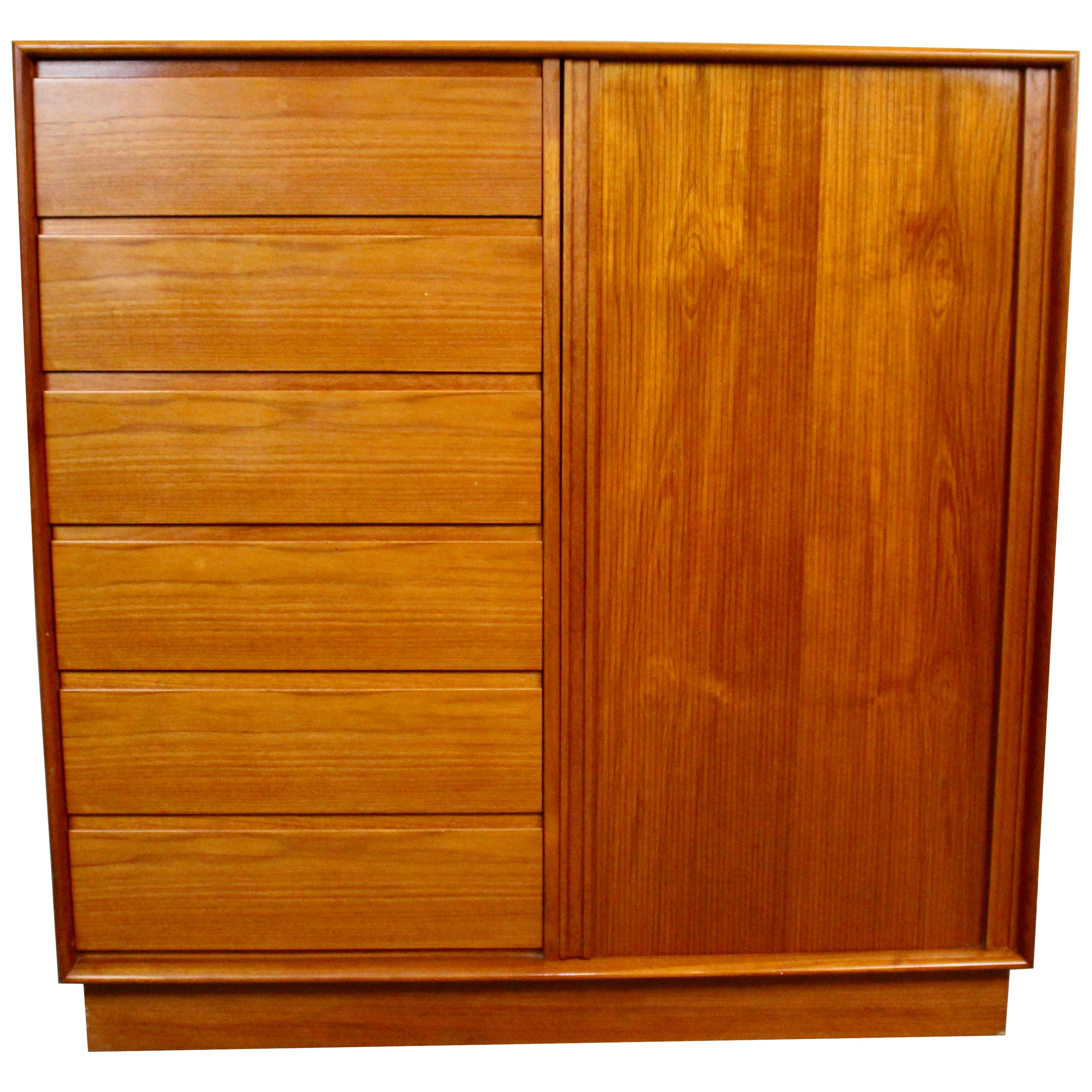 Cómoda vintage danesa de teca by Danflex Systems