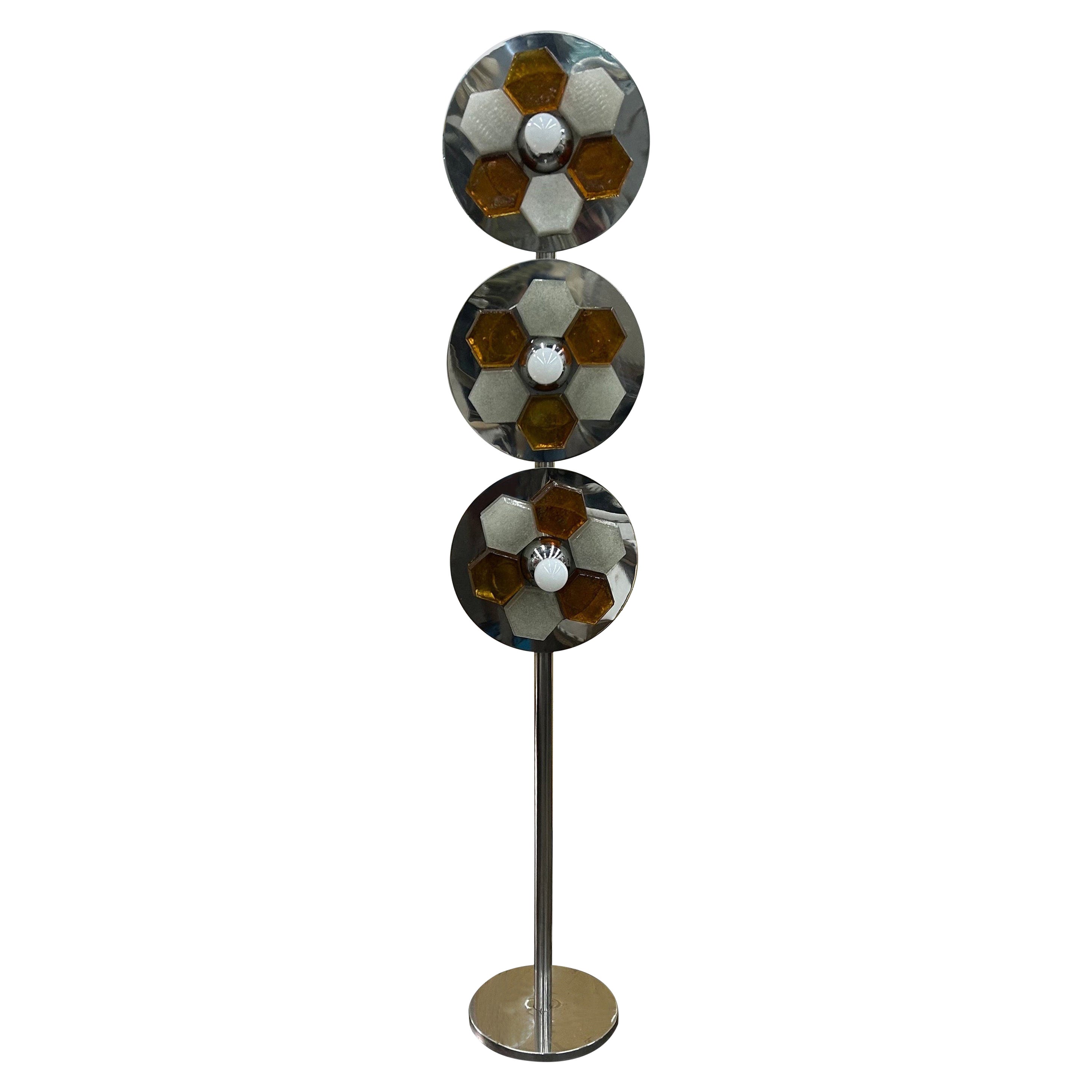 Vintage Italian Modern Poliarte Inspired Floor Lamp