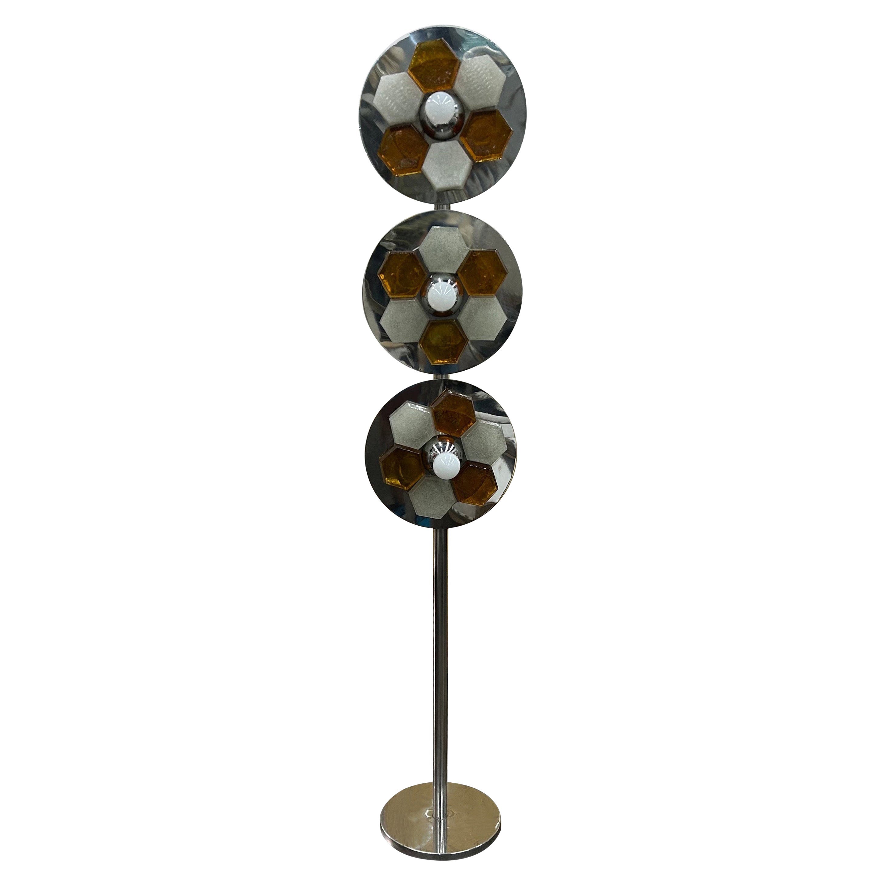 Vintage Italian Modern Poliarte Inspired Floor Lamp