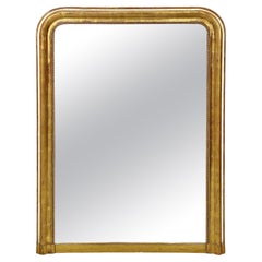 Grande specchio dorato Louis Philippe (H. 52 7/8 x L. 39)