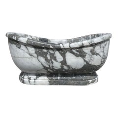 Designer Carved Marble Bathtub