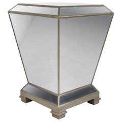 Vintage Mirrored Pedestal