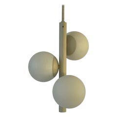 Space Age 3 Balls Pendant Lamp by Kaiser Leuchten, 1970s, Germany
