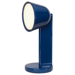 Flos Céramique Side Table Lamp in Navy Blue