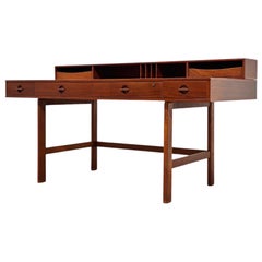 Peter Lovig Nielsen Midcentury Partners Desk in Teak - Dansk Design Denmark 1971