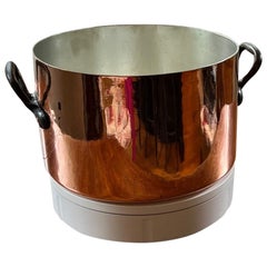 Antique French Copper Bassine à Ragoût - Professionally Retinned and Polished