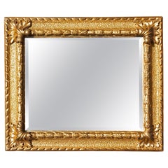 Italian Carved and Gold Gilt Baroque Mirror