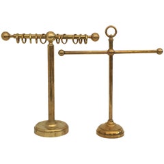 Solid Brass Bracelet and Scarf Holders