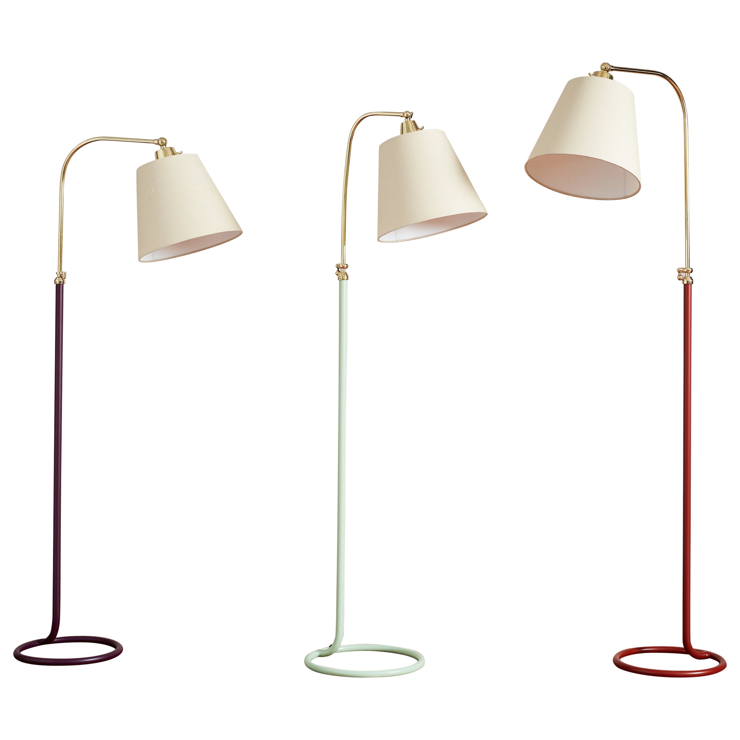 Lampadaire circulaire français