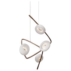 Halo Vertical Chandelier By Barlas Baylar