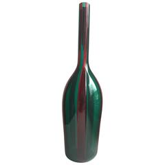 Fulvio Bianconi Venini Bottle Vase 12