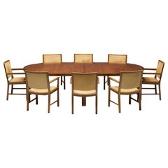 Juego de comedor moderno escandinavo, Escandinavia, años 70