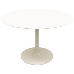 Space age round dining table designed by Alexander Begge for Casala