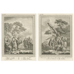 Antique 18th Century Ethnological Engravings of Peruvians and Ecuadorians