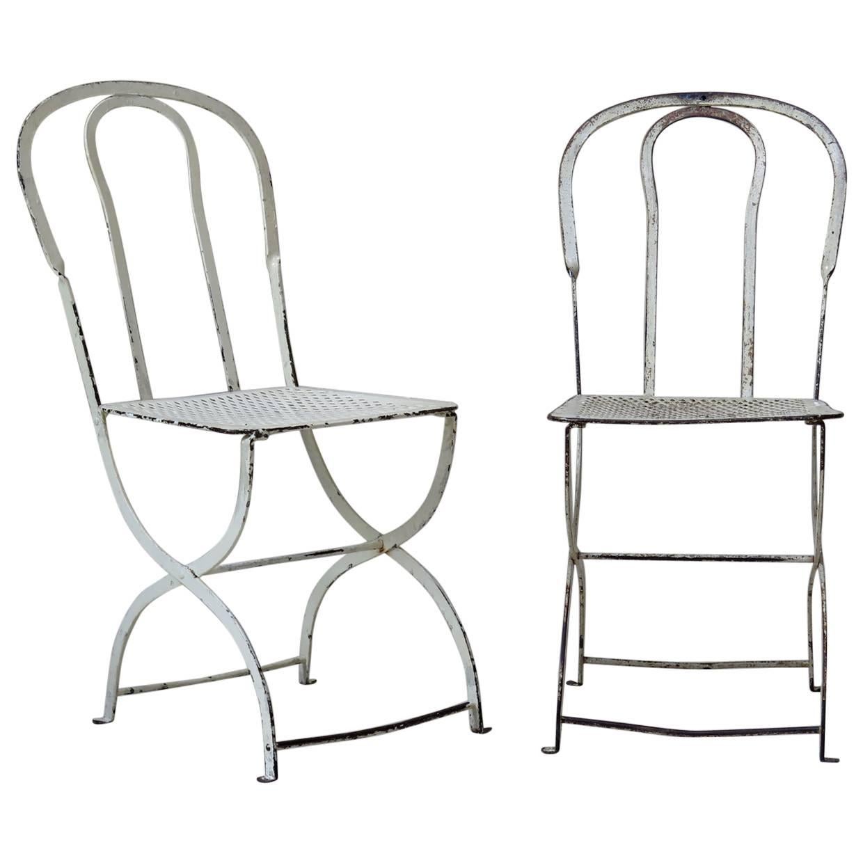 Set of 14 Garden Chairs, France, 1920s