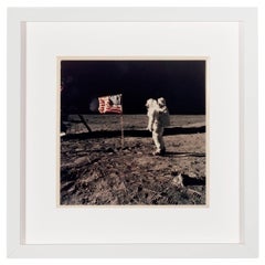 Vintage NASA Foto von Apollo 11 Mondlandung