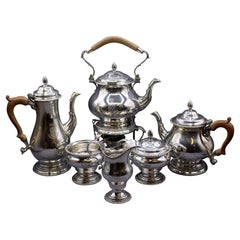 Early-Mid 20th Century 6-Piece Sterling Tea & Coffee Service by Robert Ensko Inc