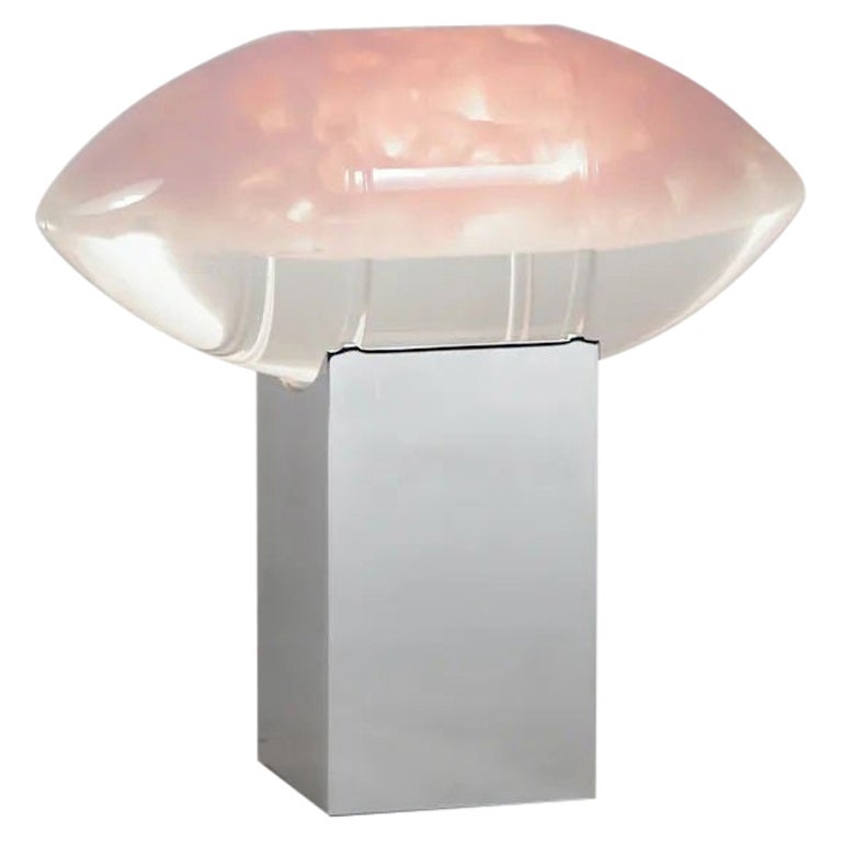 Lampada Helios rosa di Zoran Strijbosch
