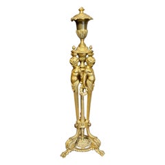 19th Century French Louis XVI Figural Lamp
