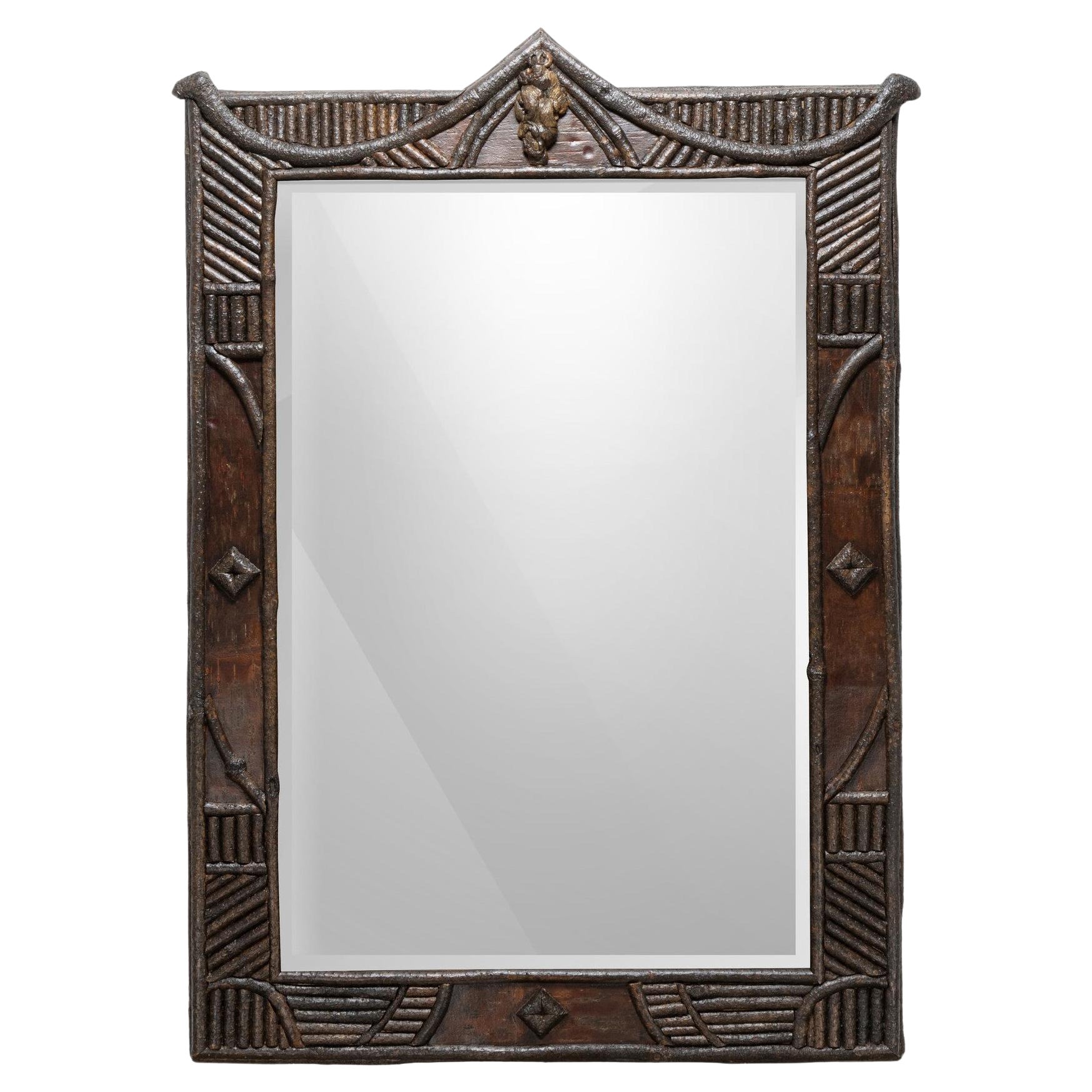 Cisco's Adirondack Art Nouveau Mirror