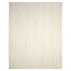 Contemporary Solid Hand Made Beige Area Rug 3' 0" x 5' 0"