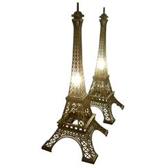 Table Lamp Eiffel Tour in Iron Bronzed Finish, 2016