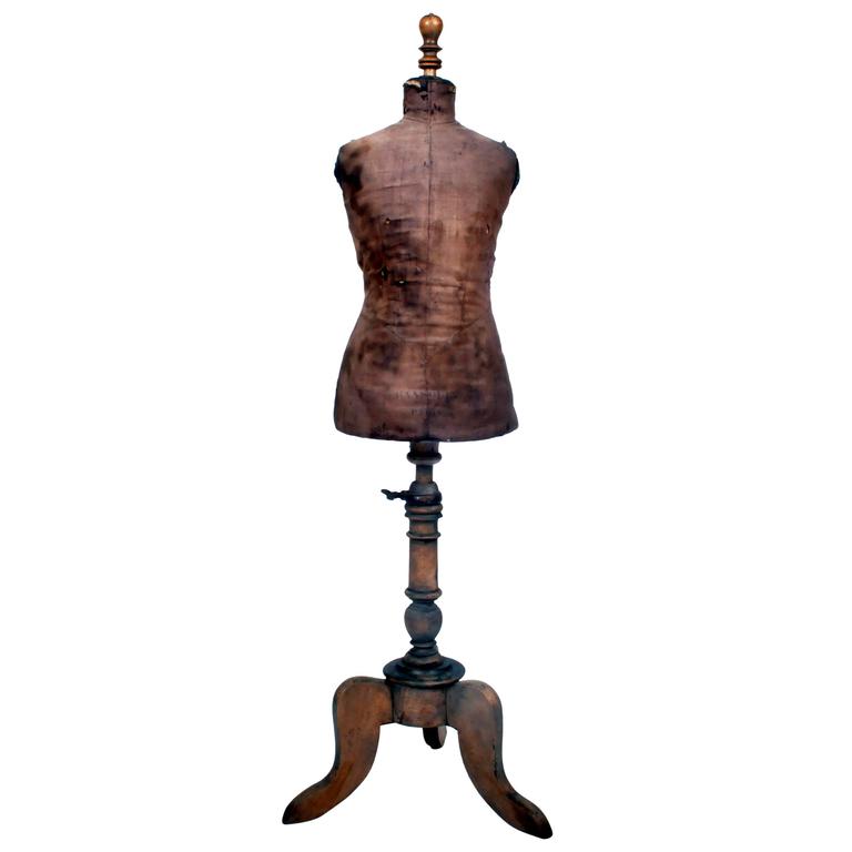 Vintage French Child’s Dress Form at 1stdibs