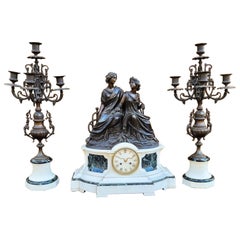 Moldura de bronce para chimenea, Agricultura e industria, Siglo XIX