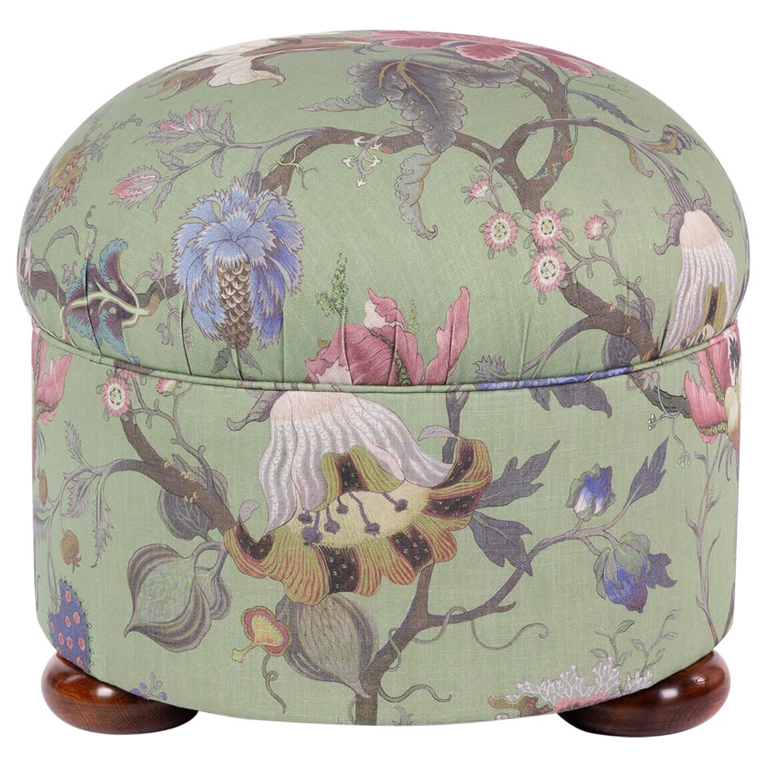 Artemis - Pouf Vesper in cotone e lino - Giadaite
