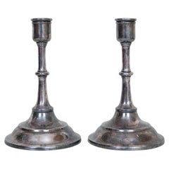 Towle Silverplate Candlestick Holders - a Pair