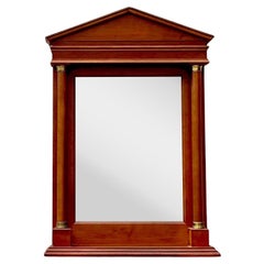 Miroir à fronton Boho en laiton