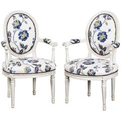 Pair of Armchairs, Louis XVI, France 3