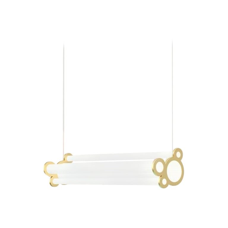 Tubes Brass Wall Light by Atelier Areti