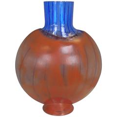 Kosta Boda Glass Vessel/Vase by Kjell Engman