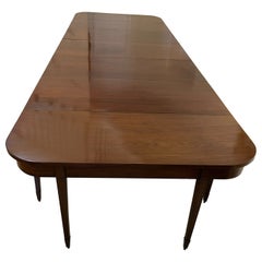 Large Antique George III 12/16 Seater Quality Figured Mahogany Dining Table