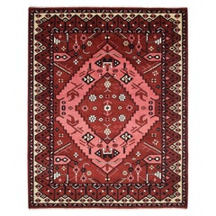 Tapis Bohème Sud-Ouest Rouge Hand Made 3' 0" x 5' 0"