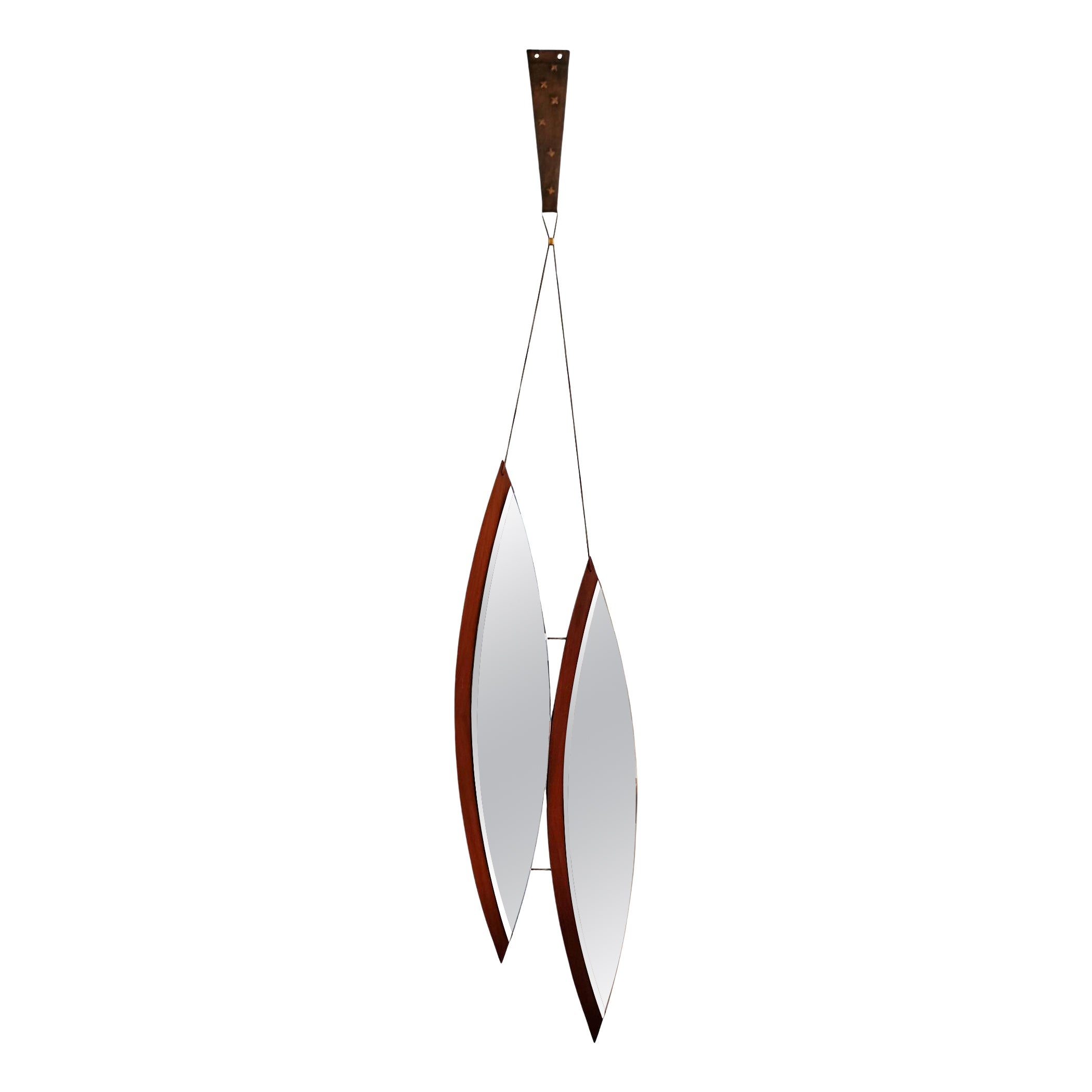 Miroir double - Italie 1960 en vente