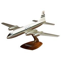 Modelo de avión de pasajeros BOAC Bristol Britannia, circa 1957