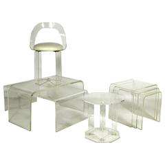 Selection of Lucite Furniture