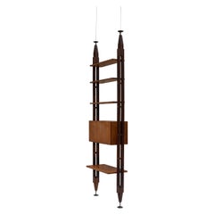 Librería modular de mediados de siglo LB7 diseñada por Franco Albini para Poggi, Italia 1957