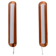 Set of Two Elegant Mid-Century Modern Sconces by Bünte & Remmler Germany 1960s