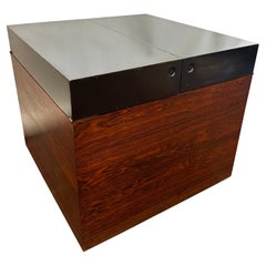 Gunnar Myrstrand for Källemo, Rosewood ‘Cube’ Bar Cabinet